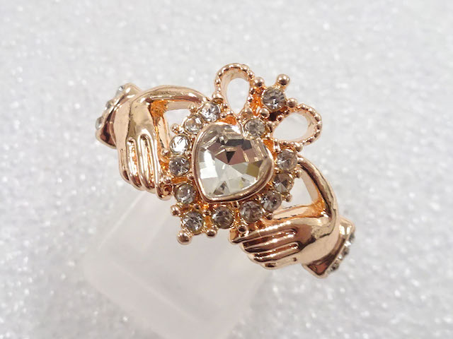 CRYSTAL FASHION RING / JP SIZE 21